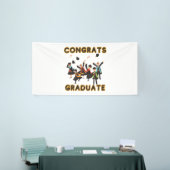 Gefeliciteerd Afgestudeerde 4x8 Vinyl Banner (Beurs)