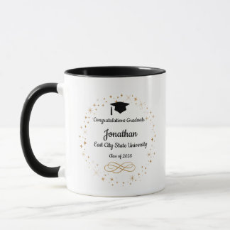 Gefeliciteerd Afgestudeerde! Afstudeerkoffie Mok