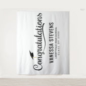 Gefeliciteerd Afgestudeerde Afstuderen  Wandkleed (Voorkant)