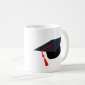 Gefeliciteerd Afgestudeerde Gepersonaliseerde Afst Koffiemok (Voorkant rechts)