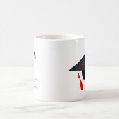 Gefeliciteerd Afgestudeerde Gepersonaliseerde Afst Koffiemok (Center)