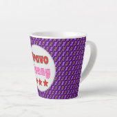 Gefeliciteerd afgestudeerde latte mok (Rechterhoek)