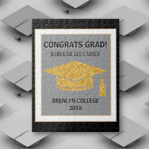 GEFELICITEERD Afgestudeerde! Leuk Cadeau Legpuzzel
