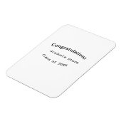 Gefeliciteerd afgestudeerde naam klas van 20XX typ Magneet (Linkerzijde)