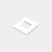 Gefeliciteerd afgestudeerde naam klas van 20XX typ Post-it® Notes (Schuin)