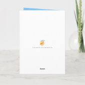 Gefeliciteerd Afgestudeerde of Prijs Heet Lucht Ba Kaart (Achterkant)