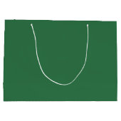 Gefeliciteerd afgestudeerde! Persoonlijke groene c Groot Cadeauzakje (Achterkant)