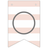 Gefeliciteerd Afgestudeerde Roze Feest Vlaggetjes (Tweede vlag)