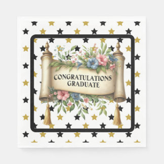 Gefeliciteerd Afgestudeerde Servet