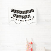 Gefeliciteerd Afgestudeerde  Spandoek (Insitu)