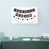 Gefeliciteerd Afgestudeerde  Spandoek (Beurs)