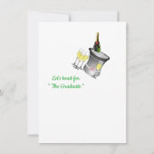  Gefeliciteerd Afgestudeerde, Wijn en Ballon Groet (Achterkant)