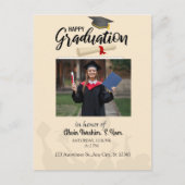 Gefeliciteerd afgestudeerden briefkaart (Voorkant)