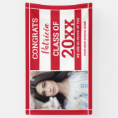 Gefeliciteerd Afstudeerder 2020 Foto Afstuderen Ro Spandoek (Verticaal)