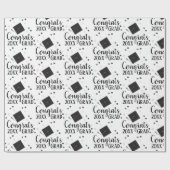 Gefeliciteerd Afstudeerder 2024 inpakpapier (Vlak)