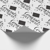 Gefeliciteerd Afstudeerder 2024 inpakpapier (Hoek)