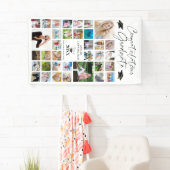 Gefeliciteerd Afstudeerder 35 het Persoonlijke Man Spandoek (Insitu)