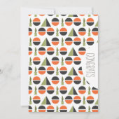 Gefeliciteerd Afstudeerder Abstracte Cactus Berg Kaart (Voorkant)