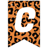 Gefeliciteerd Afstudeerder! Afstuderen luipaard Vlaggetjes (Tweede vlag)