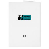 Gefeliciteerd Afstudeerder. Bloemenpatroon Aangepa (Achterkant)