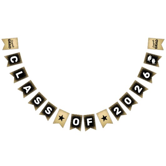 Gefeliciteerd Afstudeerder Class 2025 Vlaggetjes (Alle)