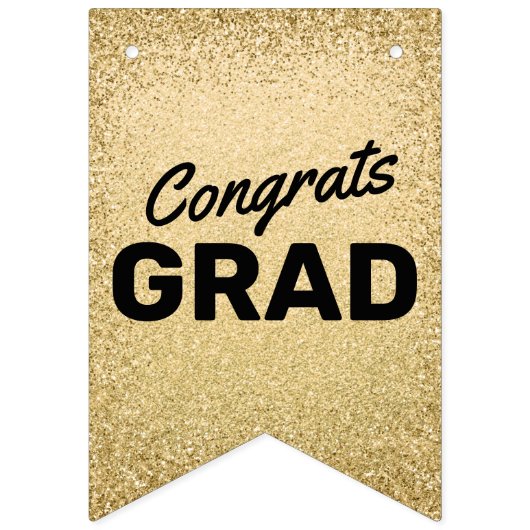 Gefeliciteerd Afstudeerder Class 2025 Vlaggetjes (Eerste vlag)