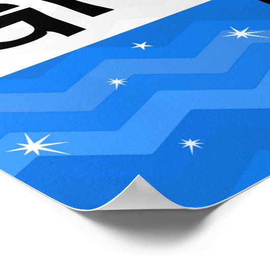 Gefeliciteerd Afstudeerder Festive Multicolor Grad Poster (Hoek)