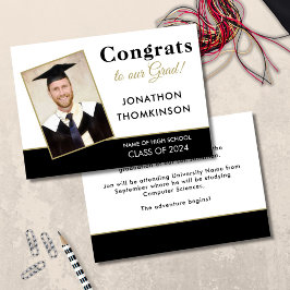 Gefeliciteerd Afstudeerder Foto Zwart Wit 2025 Afs Aankondiging