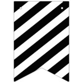 Gefeliciteerd Afstudeerder Gefeliciteerd Black Whi Vlaggetjes (Eerste vlag)