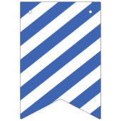 Gefeliciteerd Afstudeerder Gefeliciteerd Blauw Wit Vlaggetjes (Eerste vlag)