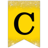 Gefeliciteerd Afstudeerder Gefeliciteerd Yellow Bl Vlaggetjes (Tweede vlag)