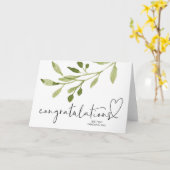 Gefeliciteerd Afstudeerder High School College Afs Kaart (Gele Bloem)