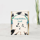 Gefeliciteerd Afstudeerder Kaart (Voorkant)