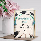 Gefeliciteerd Afstudeerder Kaart