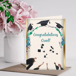 Gefeliciteerd Afstudeerder Kaart