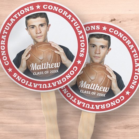 Gefeliciteerd Afstudeerder Klasse van 20XX Moderne Handwaaier