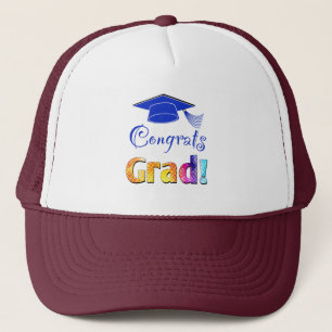 Gefeliciteerd Afstudeerder kleuren, Fun Trucker Pet