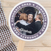 Gefeliciteerd Afstudeerder Moderne Eenvoudige ster Handwaaier