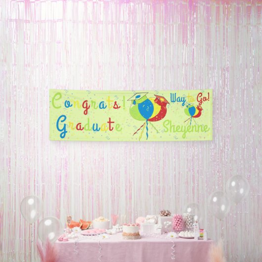 Gefeliciteerd! Afstudeerder Petten Spandoek (Feest)