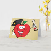 Gefeliciteerd Afstudeerder School Acceptatie Kaart (Gele Bloem)