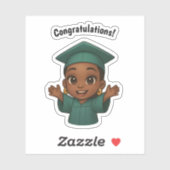 Gefeliciteerd Afstudeerder Sticker (Vel)