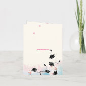 Gefeliciteerd Afstudeerder! - Vrouw Afstuderen - R Kaart (Achterkant)