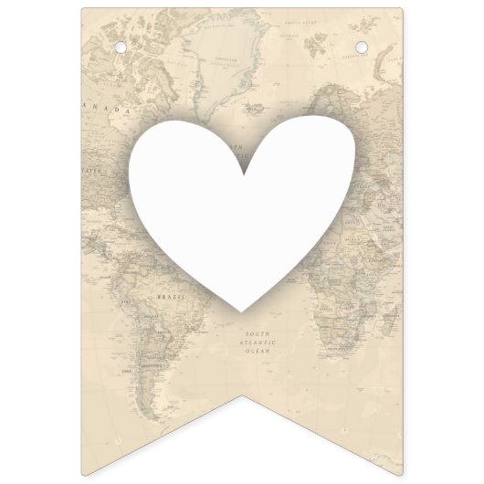 Gefeliciteerd Afstudeerder World Travel Adventure  Vlaggetjes (Eerste vlag)