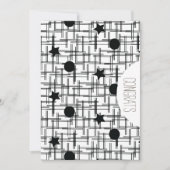 Gefeliciteerd Afstudeerders Abstracte Monochrome S Kaart (Voorkant)