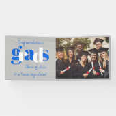 Gefeliciteerd Afstudeerders Foto 2022 Afstuderen b Spandoek (Horizontaal)