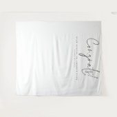 Gefeliciteerd Afstudeerfoto Achtergrond Wandkleed (Voorkant (horizontaal))