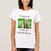 Gefeliciteerd Afstudeerfoto T-shirt (Voorkant)