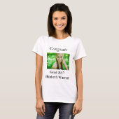 Gefeliciteerd Afstudeerfoto T-shirt (Voorkant volledig)