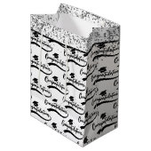 Gefeliciteerd afstudeerhoed medium cadeauzakje (Voorkant Gekanteld)