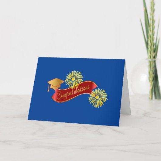 Gefeliciteerd ! Afstudeerkaart Kaart (Voorkant)